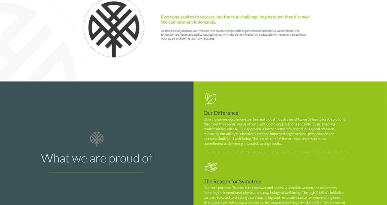 Symotree – Website